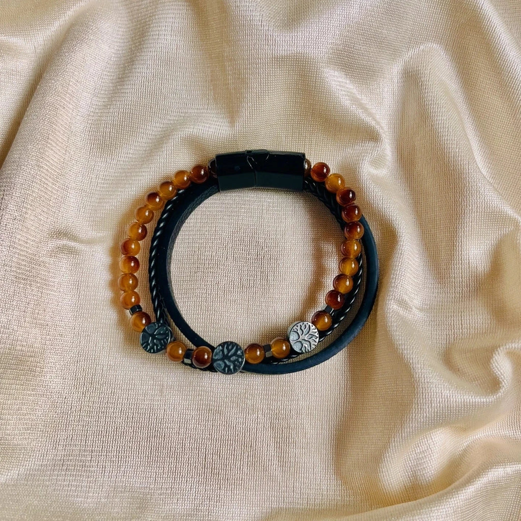Tiger Eye Duo Bracelet