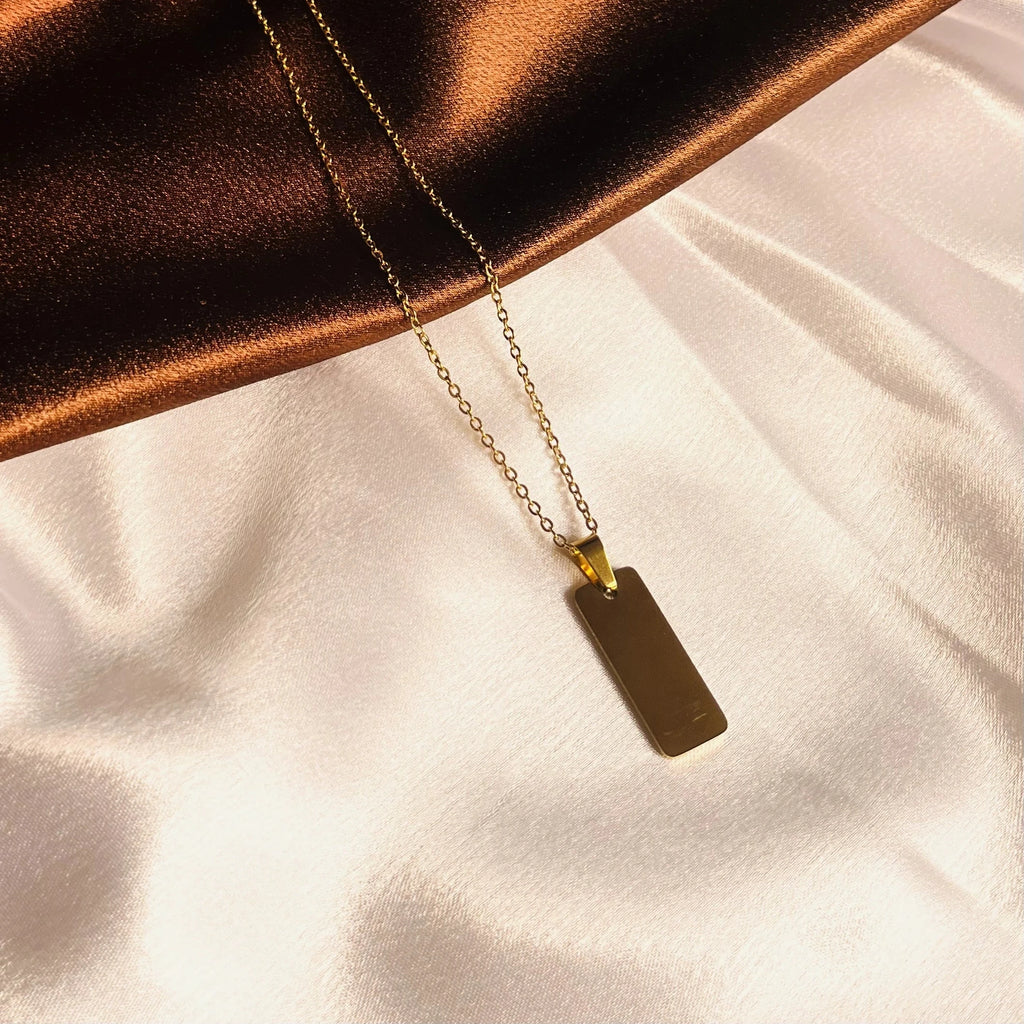 Golden Legacy Bar Pendant