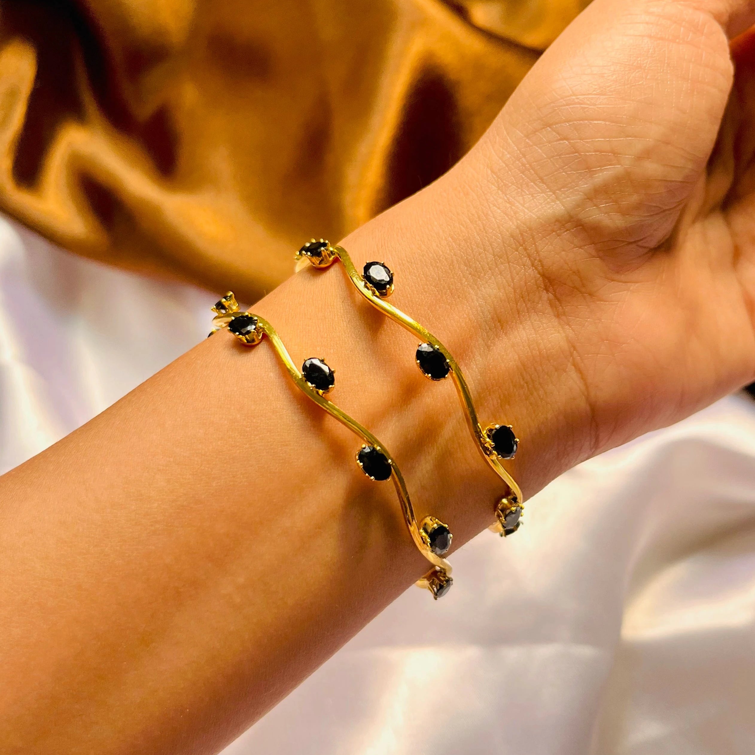 Midnight Wave Bangles