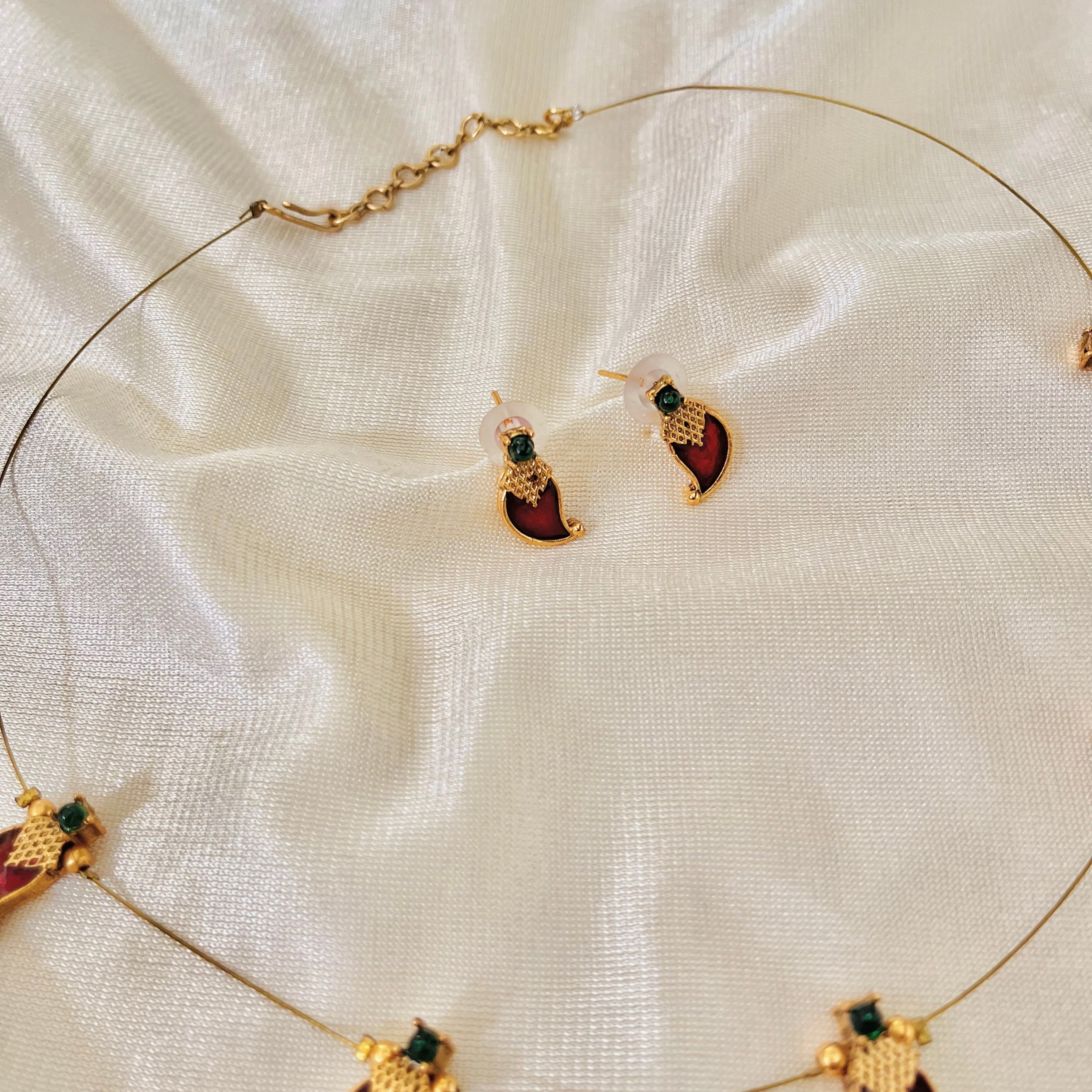 Mango Palakka Necklace