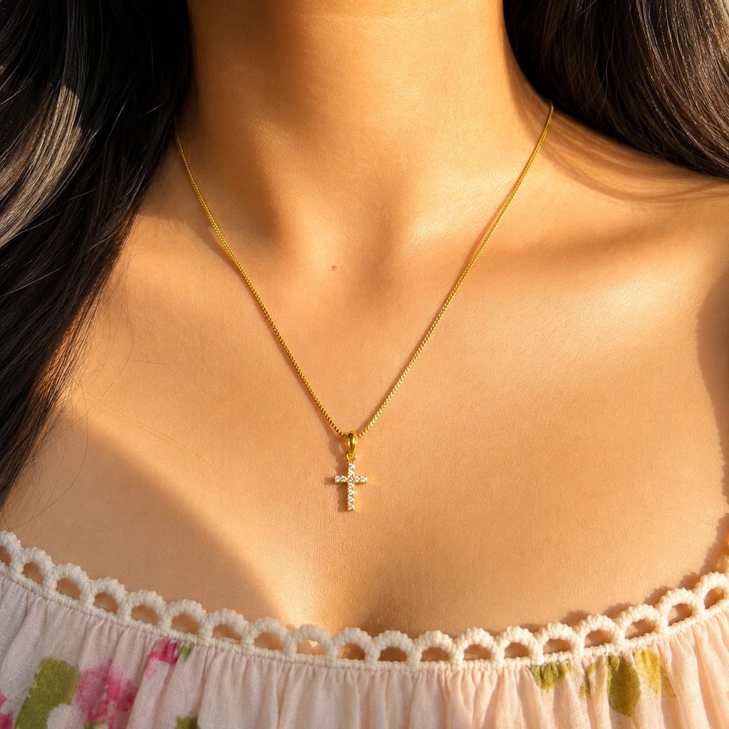 Grace Cross Pendant Chain