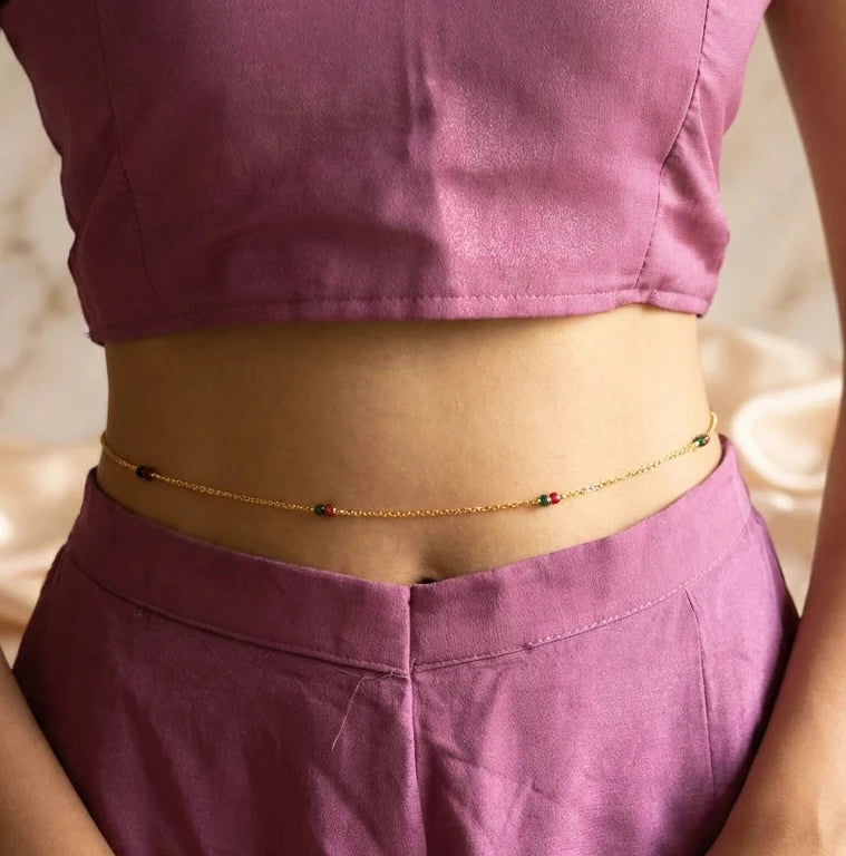 Hibiscus Waist Chain