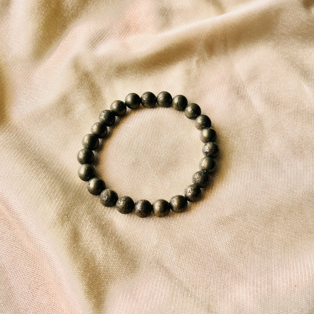 Money Magnet Natural Pyrite Bracelet