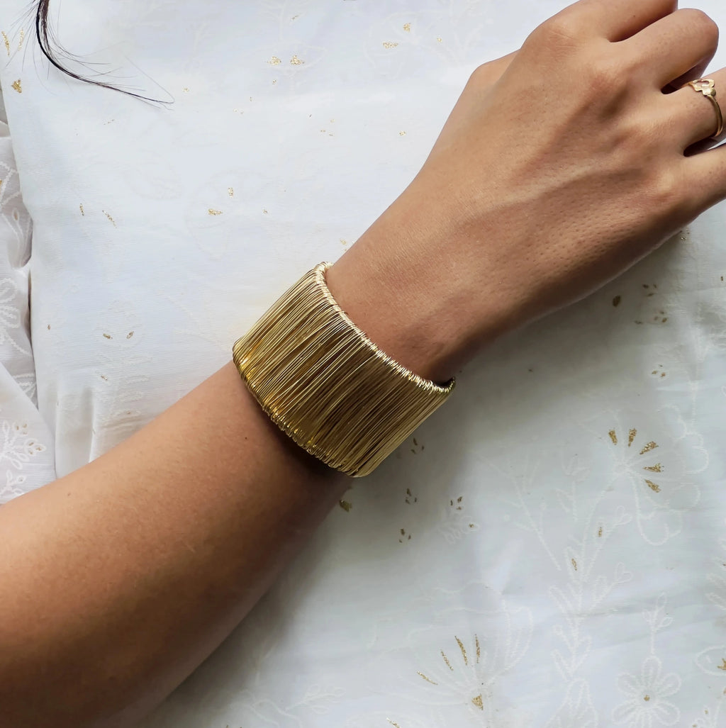 Sunehri Threads Cuff