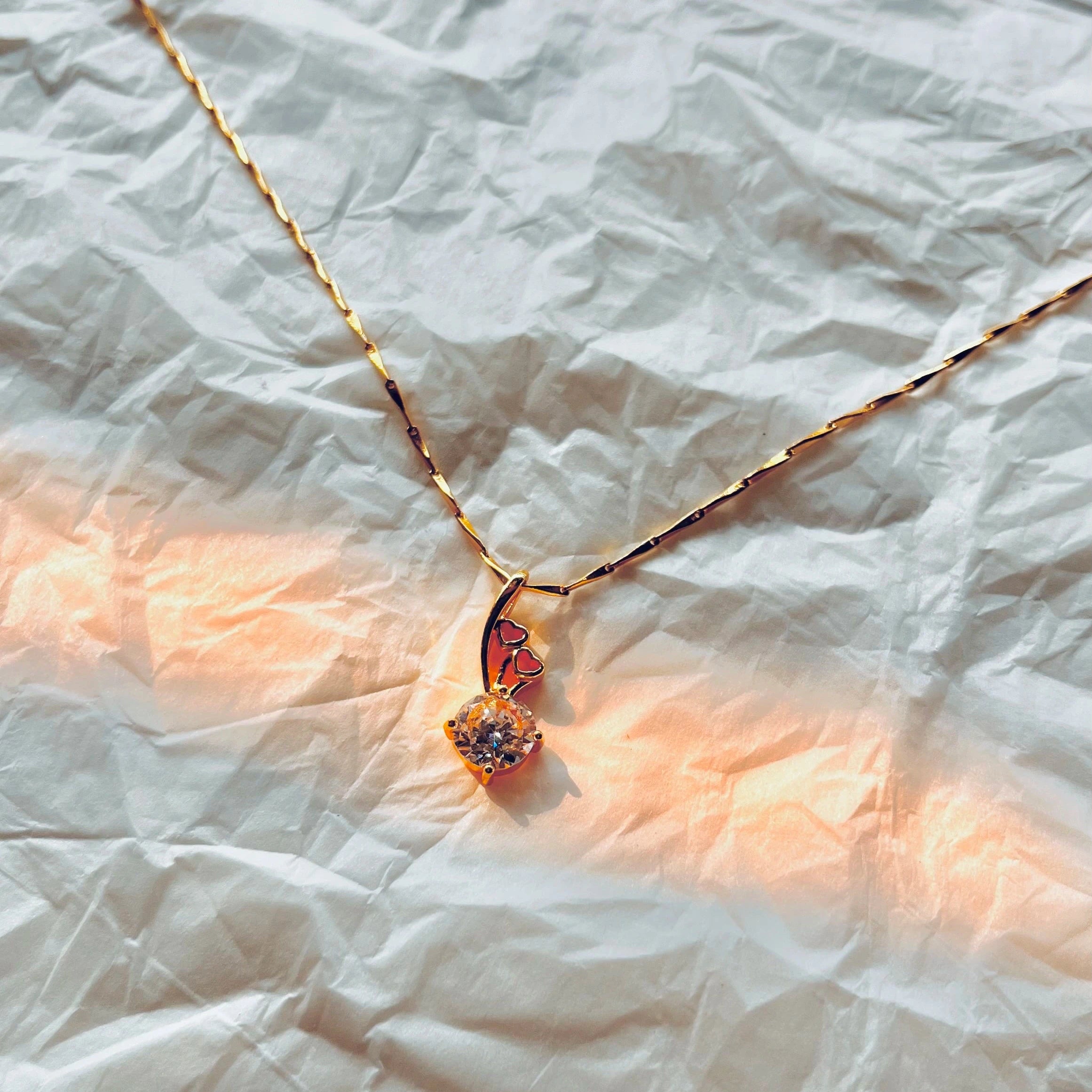 Sparkling Heart Drop