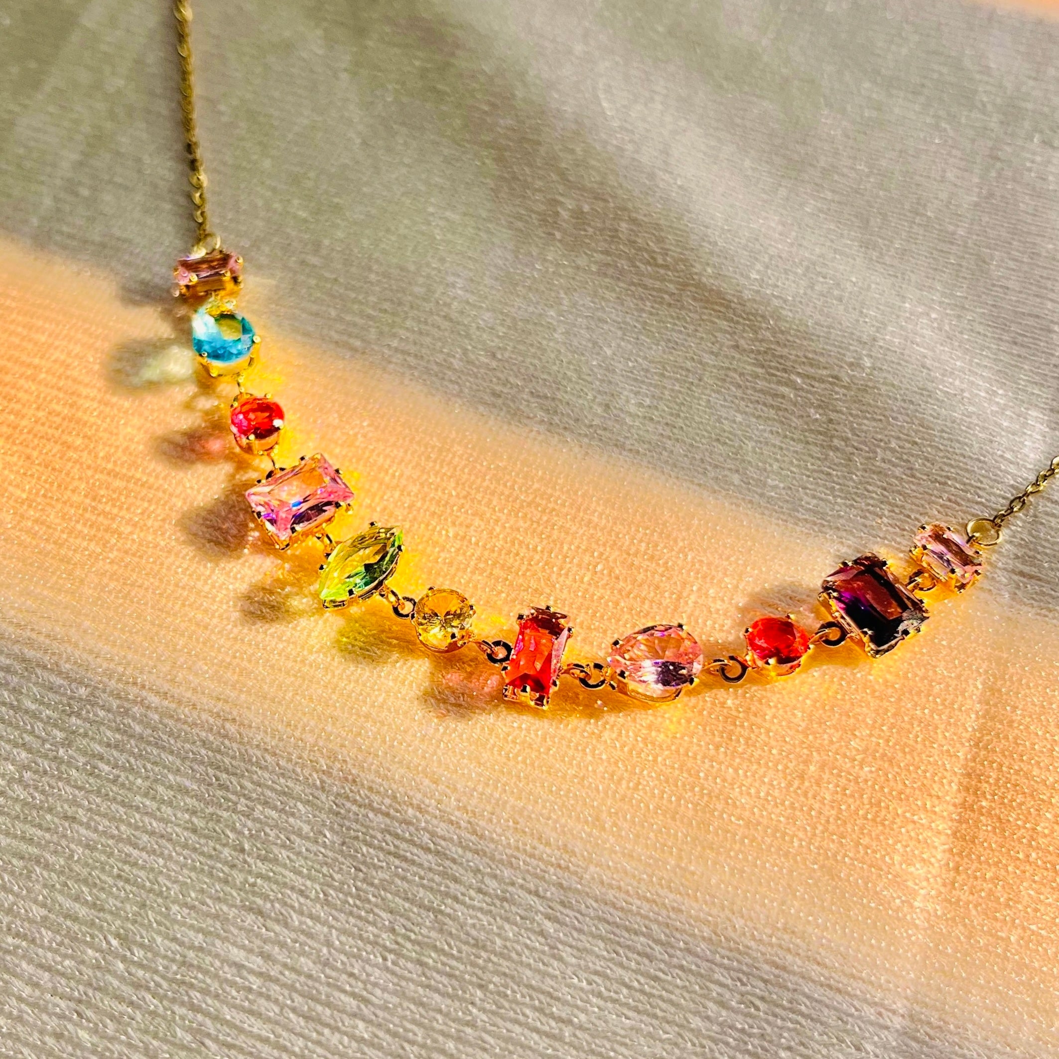 Rainbow Radiant Necklace