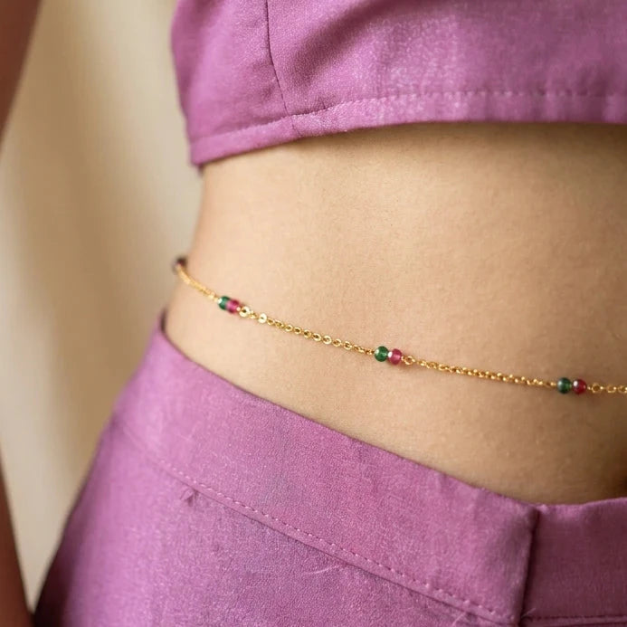 Hibiscus Waist Chain