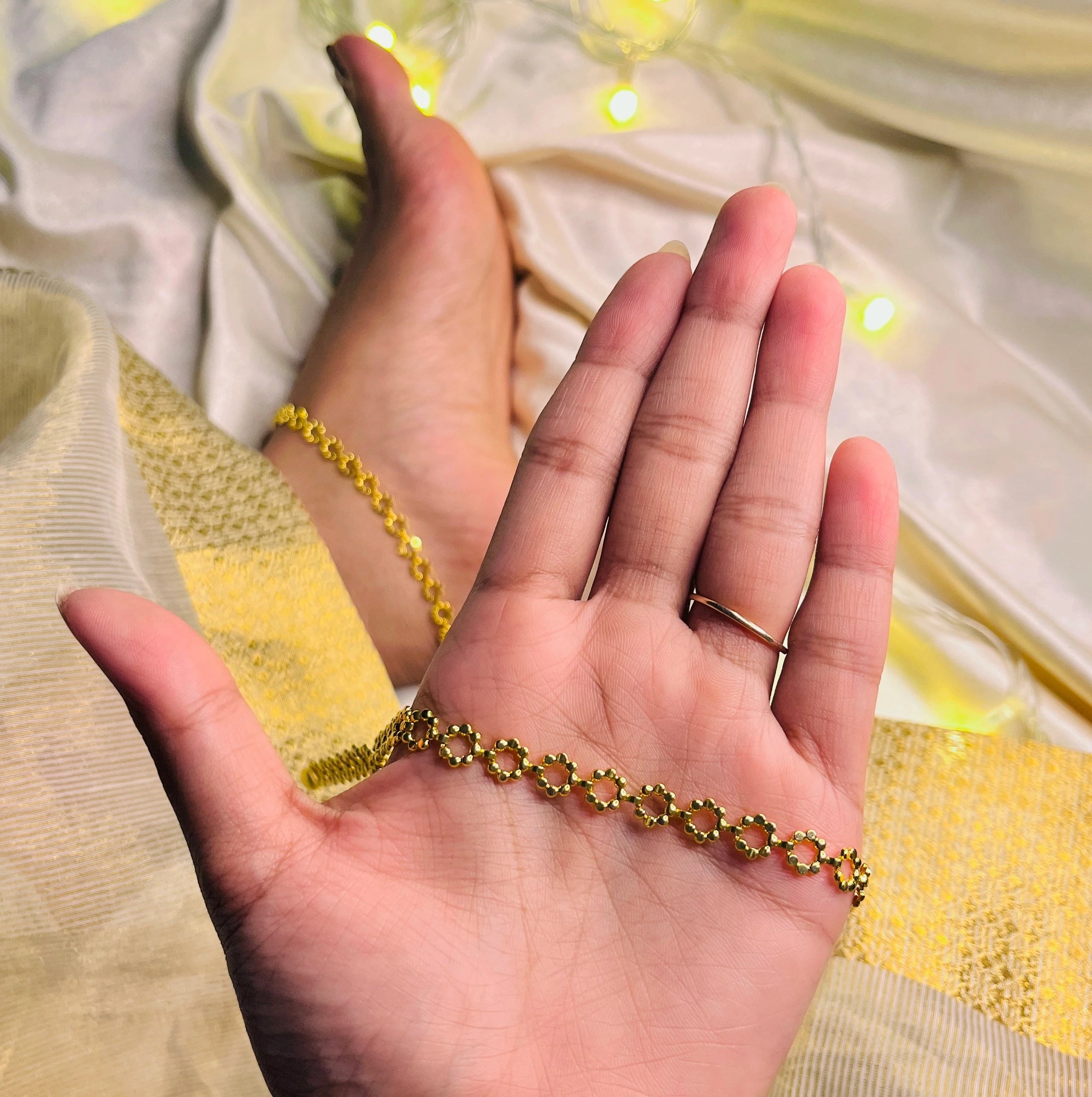 Mullappoo Anklet