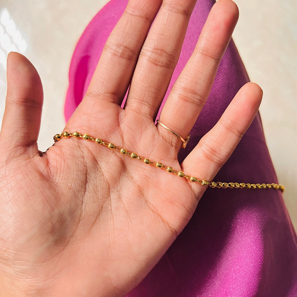 Golden Bead Waist Chain