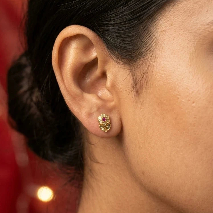 Little Flower Studs