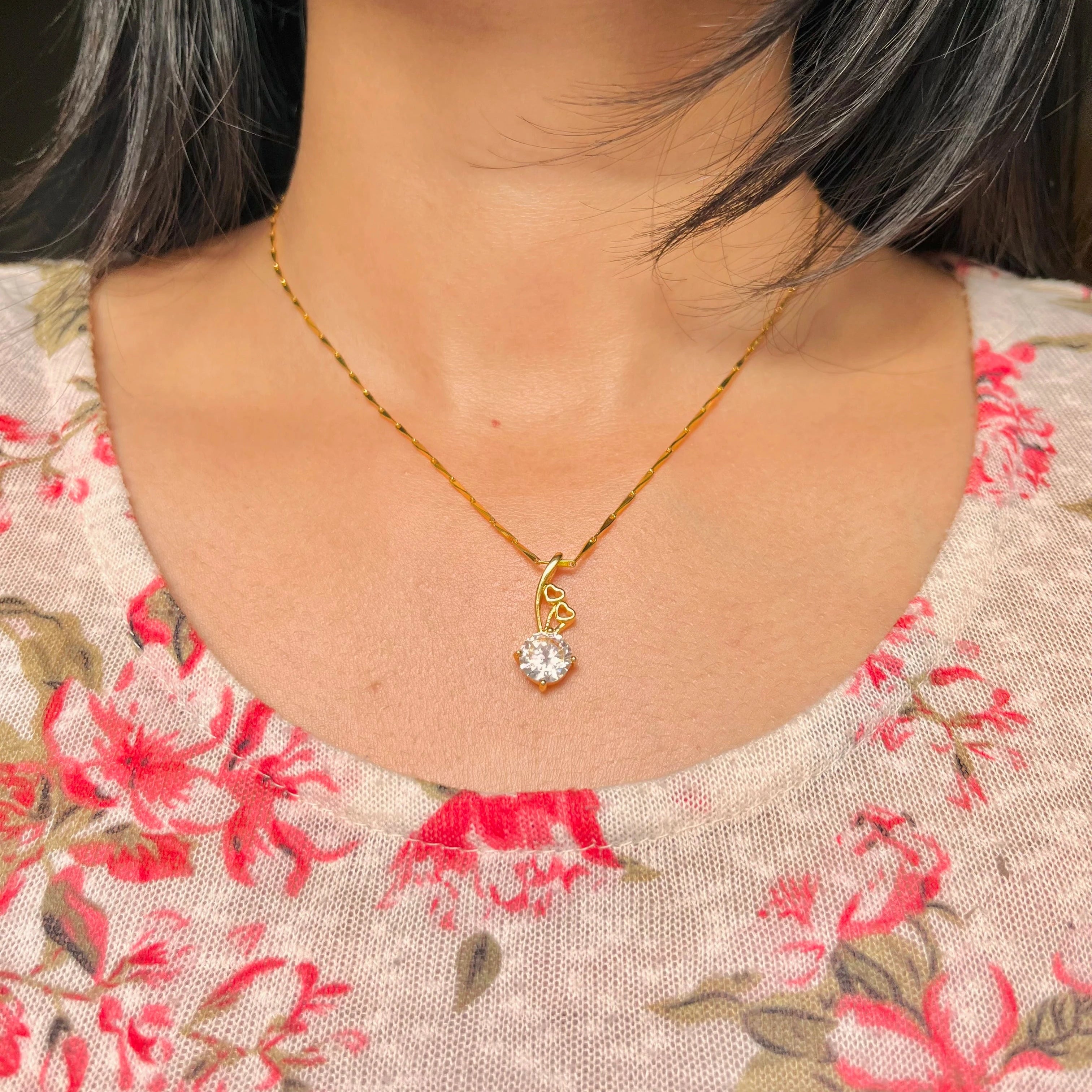 Sparkling Heart Drop