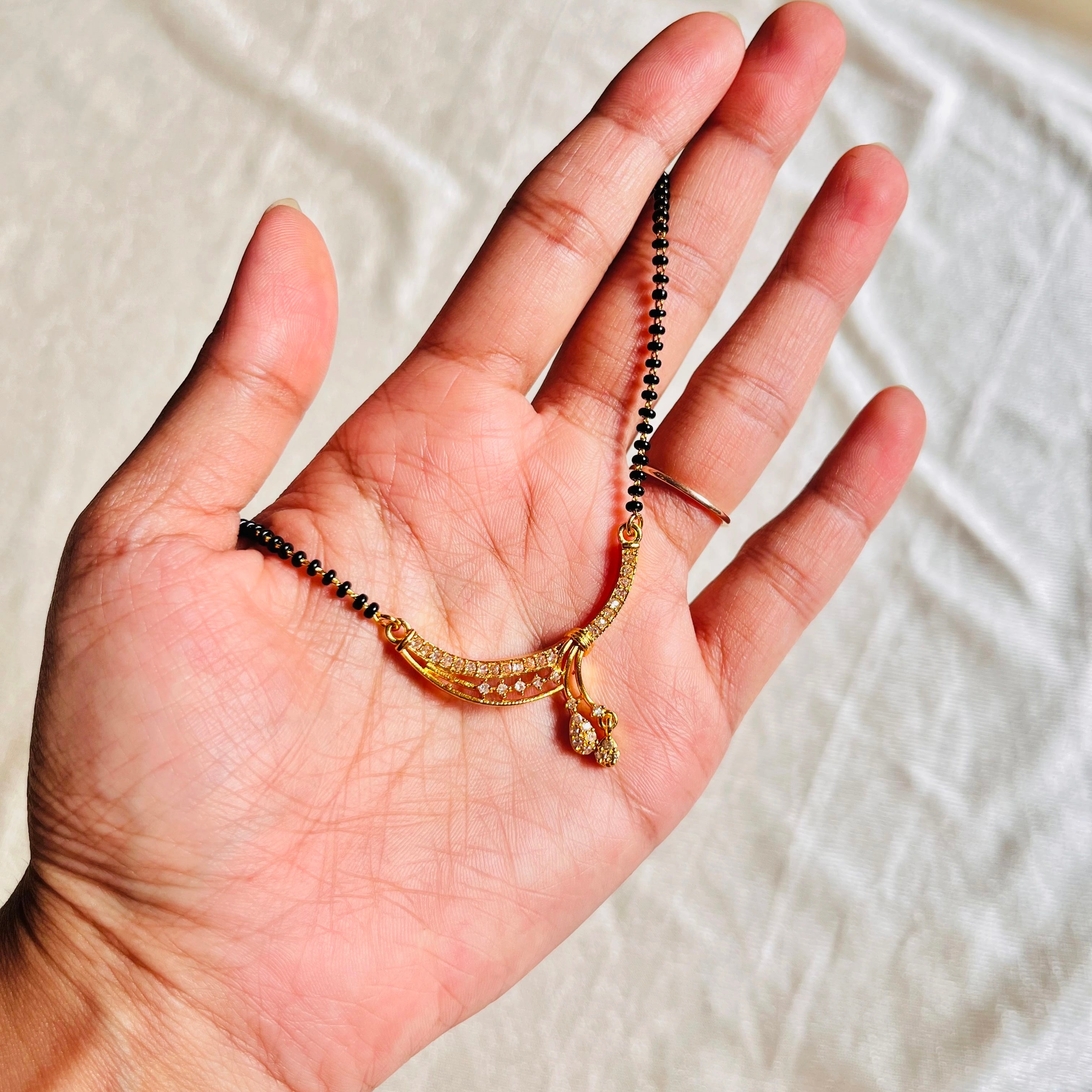 Diamond Drop Mangalsutra