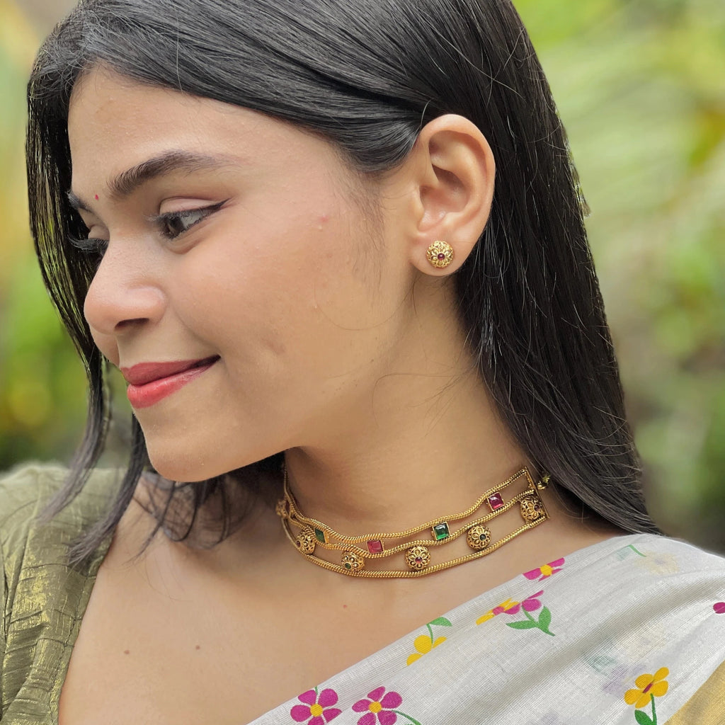 Flora Necklace Set