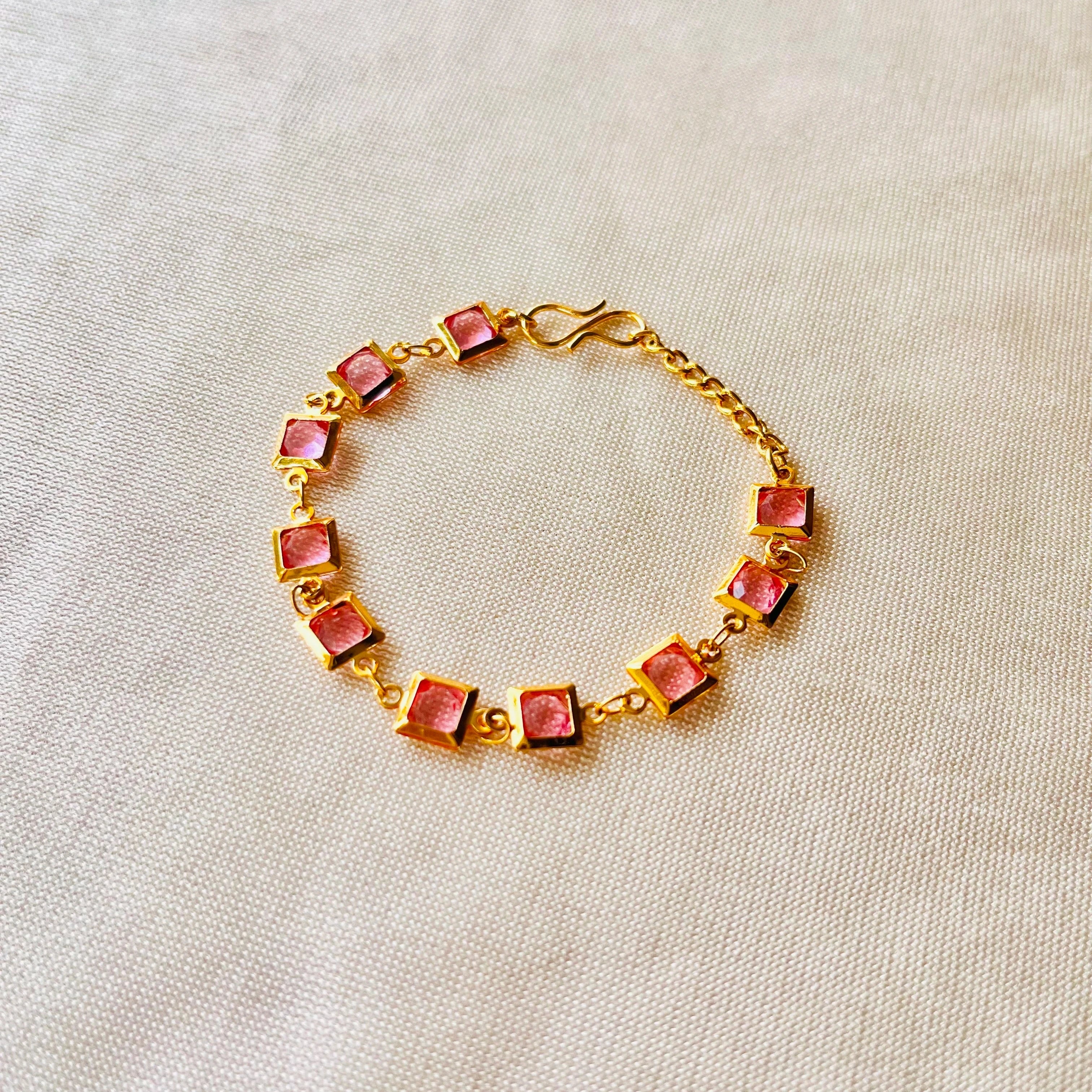 Blush box bracelet
