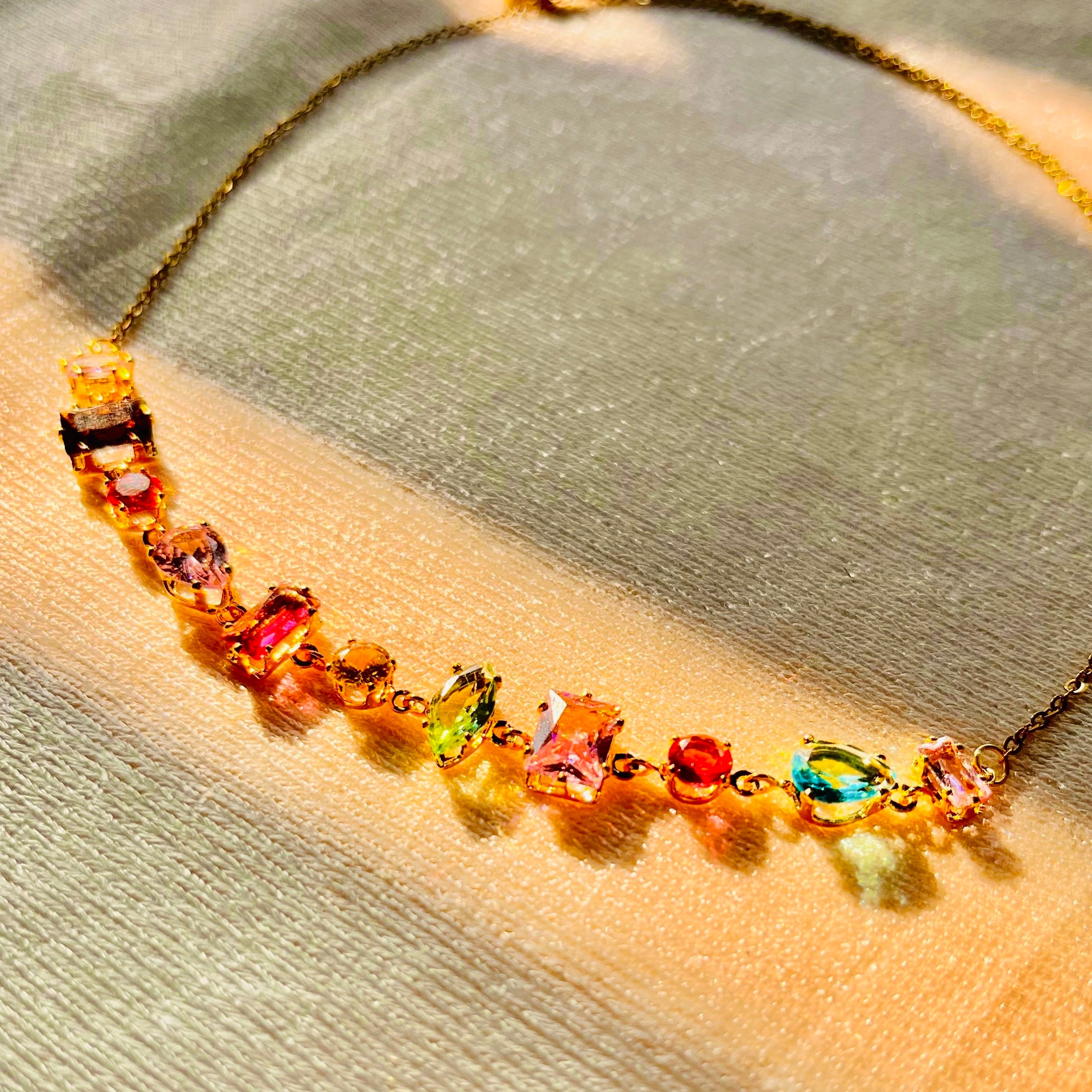 Rainbow Radiant Necklace