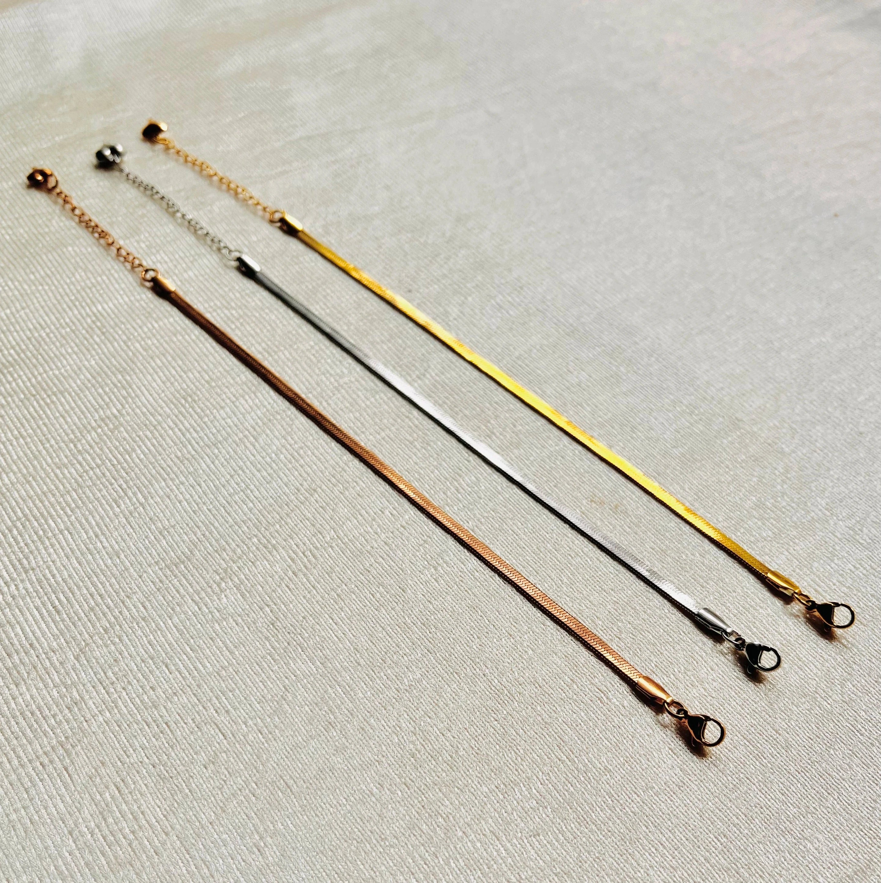 Snake silver bracelet