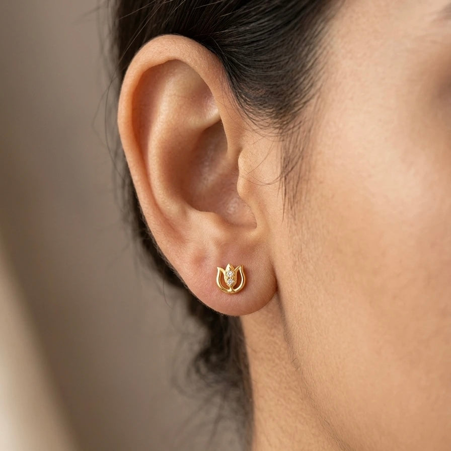 Tulip studs