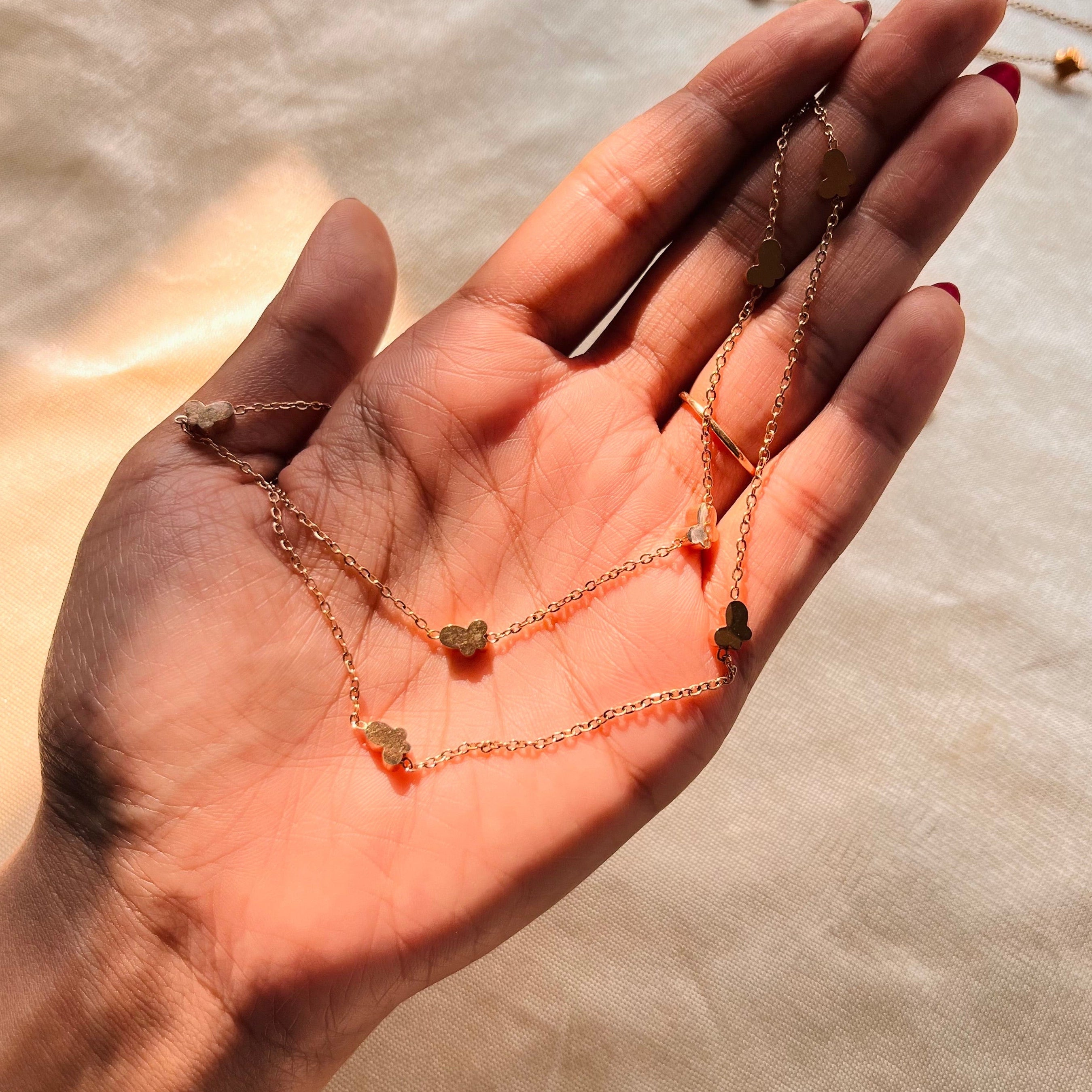 Butterfly Layers Necklace