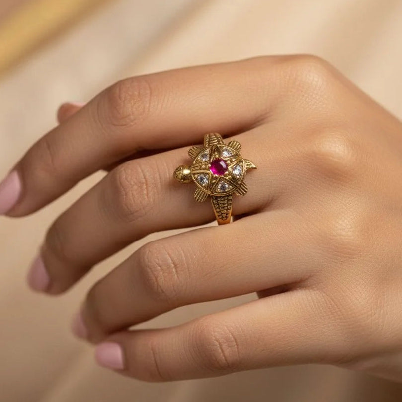 Heritage turtle ring