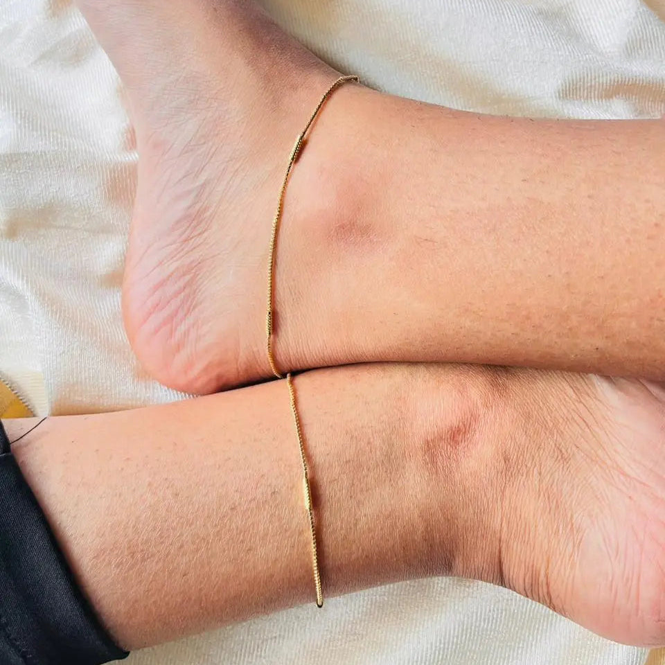 Slim Tube Anklet