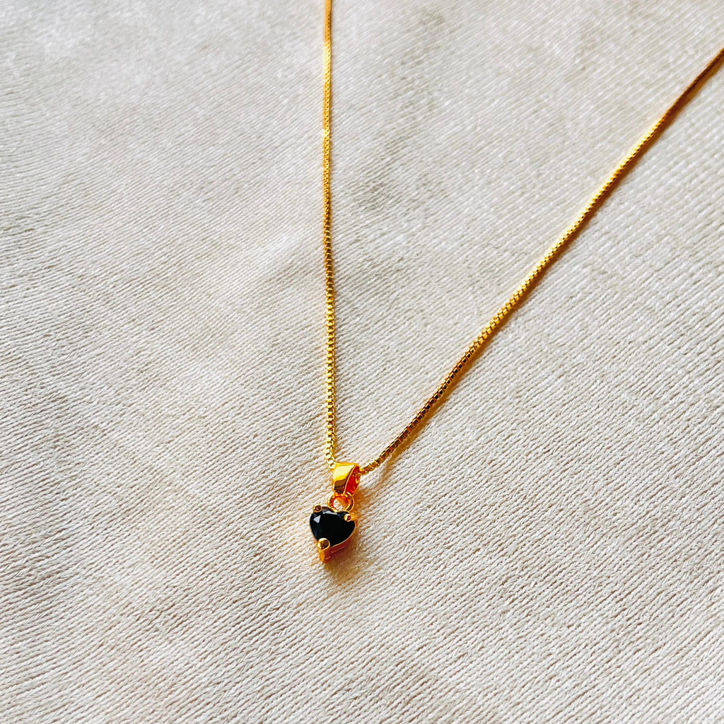 Tiny heart Sufi necklace