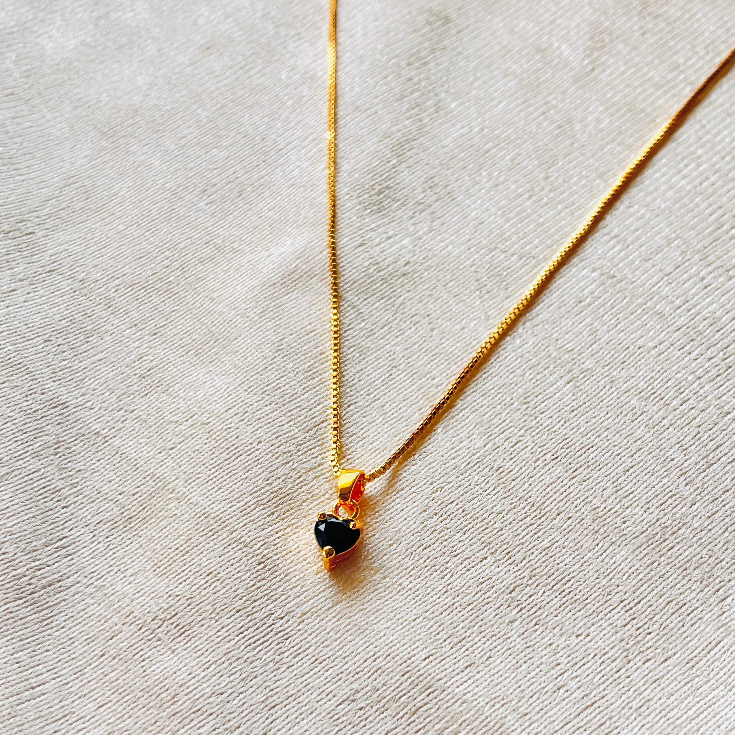 Tiny heart Sufi necklace